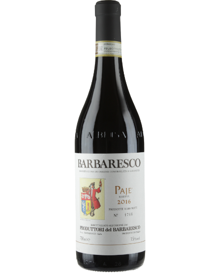 Barbaresco Pajè Riserva